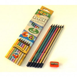 Kolori, színesceruza készlet 6 db-os, neon vagy metál színben