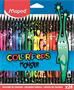 ”Színes ceruza készlet, háromszögletű, MAPED ””Color`Peps Monster”” 24 különböző szín”